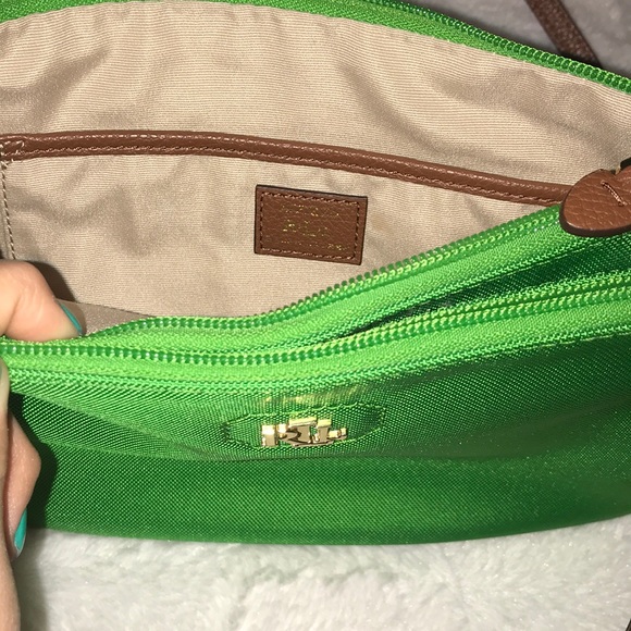Lauran Ralph Lauren over the shoulder green bag - Picture 3 of 5